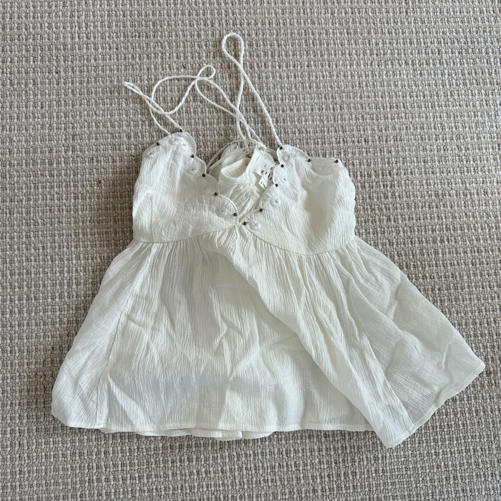 linen top from a boutique